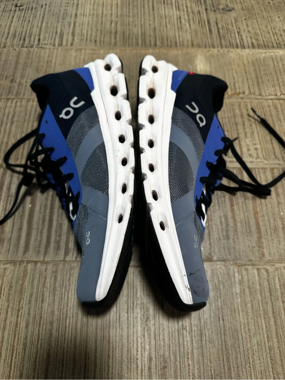 Men's on cloud Athletic Running Shoes in Blue and Gray